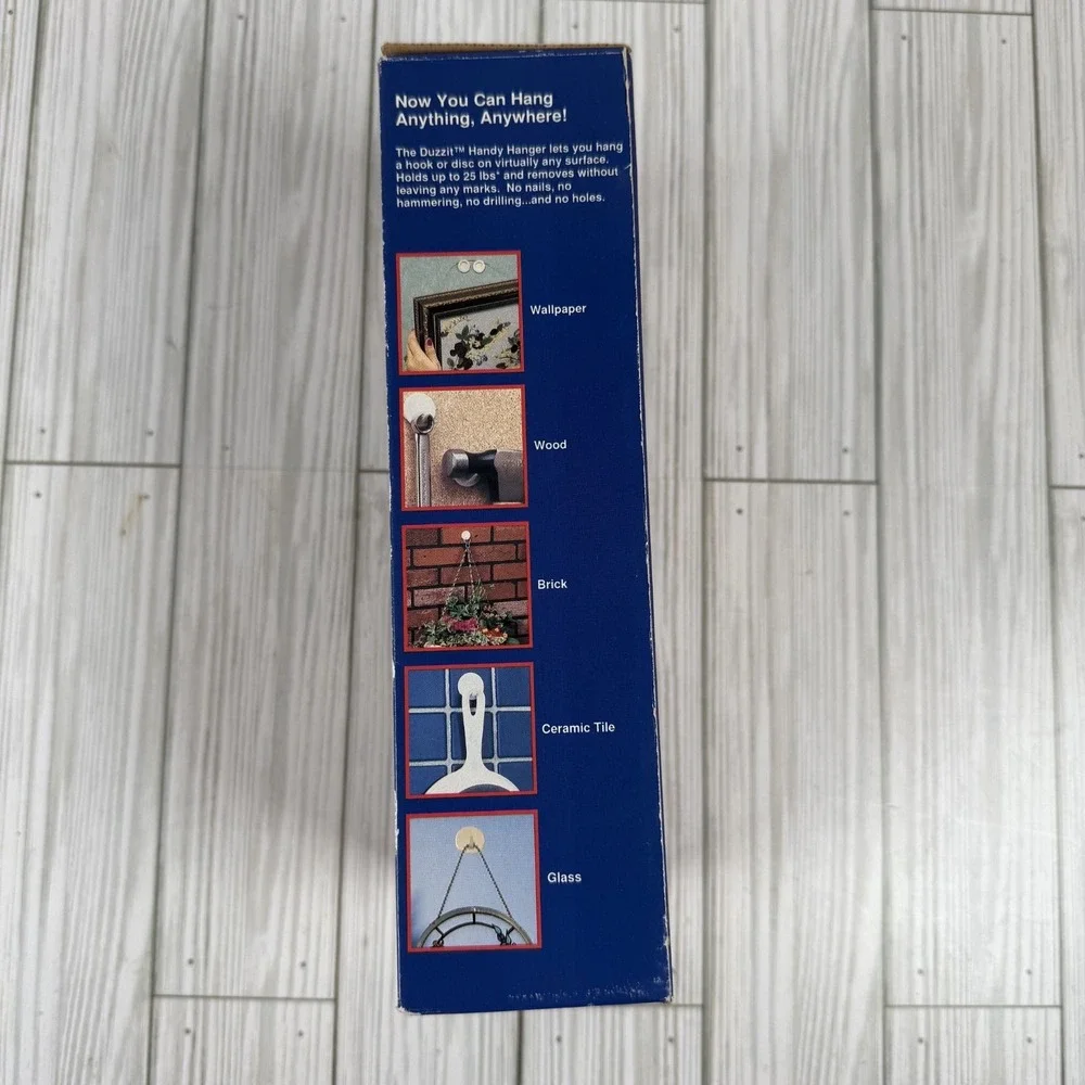 Duzzit Handy Hanger Thermal‎ Bond Hanging System Original With Refills Included